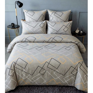 Маломеры полисатин 220 см 20175 Геометрия цвет бежевый 10 м