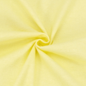 Ткань на отрез фланель 75 см цвет желтый