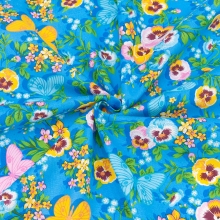 Маломеры бязь плательная 150 см 13296/4 Виола 1 м