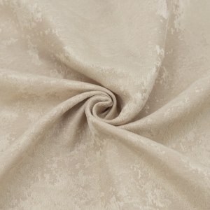 Маломеры портьерная ткань 150 см Мрамор 23 цвет кремовый 2,8 м