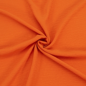 Ткань на отрез манго 150 см №12 цвет сочный апельсин
