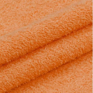 Махровая ткань 220 см 430гр/м2 цвет оранжевый