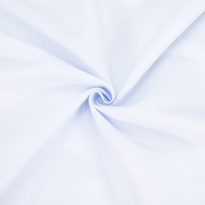 Мерный лоскут габардин №01 цвет белый 2,3 м