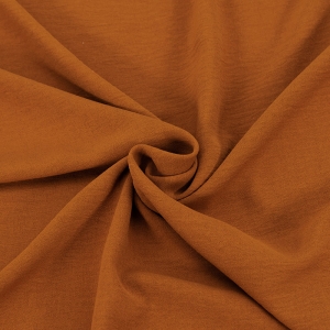 Ткань на отрез манго 150 см цвет терракотовый