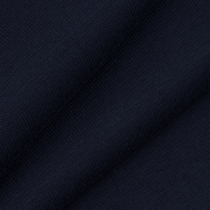Ткань на отрез рибана с лайкрой М-2124 цвет темно-синий