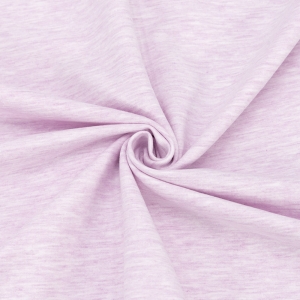 Ткань на отрез футер с лайкрой 1052 Кармеланж цвет розовый