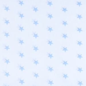 Ткань на отрез бязь плательная 150 см 1700А/3 цвет голубой