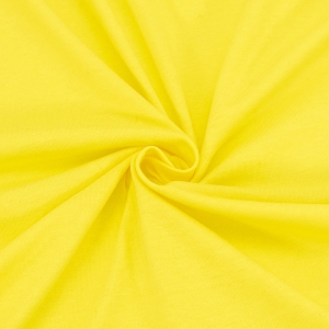 Мерный лоскут кулирка цвет желтый 1,7 м
