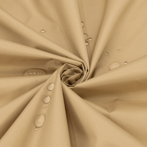 Ткань на отрез дюспо 240Т покрытие WR PU Milky 927 цвет бежевый