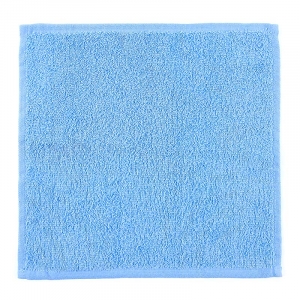 Салфетка махровая цвет 012 голубой 30/30 см