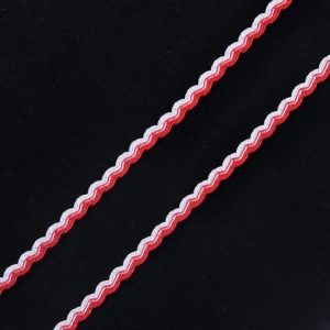 Тесьма плетеная вьюнчик С-3726 (3582) г17 уп 20 м ширина 7 мм (5 мм) рис 9253 цвет 005