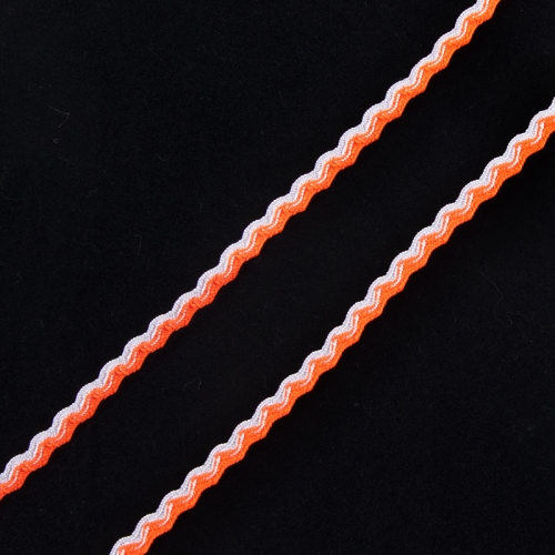 Тесьма плетеная вьюнчик С-3726 (3582) г17 уп 20 м ширина 7 мм (5 мм) рис 9253 цвет 011