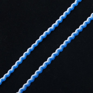 Тесьма плетеная вьюнчик С-3726 (3582) г17 уп 20 м ширина 7 мм (5 мм) рис 9253 цвет 016