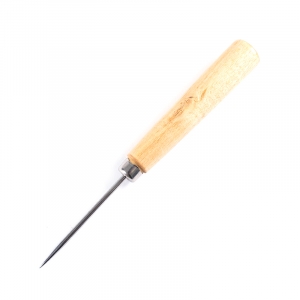 Шило деревянная ручка светлая без крючка 13,5см