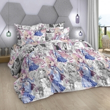 Ткань на отрез поплин 220 см 115 г/м2 13169/1 Азуми