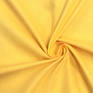 Ткань на отрез поплин гладкокрашеный 150 см цвет манго