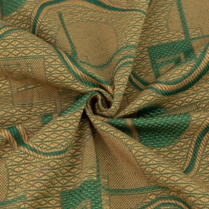 Ткань на отрез гобелен 150 см JB-110 цвет зеленый