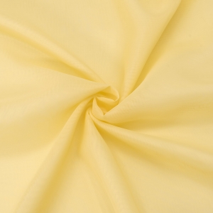 УЦЕНКА ткань на отрез Вуаль 300 см 52 цвет светло-желтый