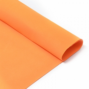 Фоамиран в листах 1 мм 50/50 см уп 10 шт MG.N028 цвет оранжевый