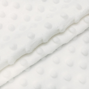 Маломеры Плюш Минки Китай 180 см цвет молочный 0,75 м