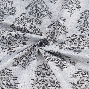 Матрасная ткань на отрез 2703-10 Дамаск цвет серый