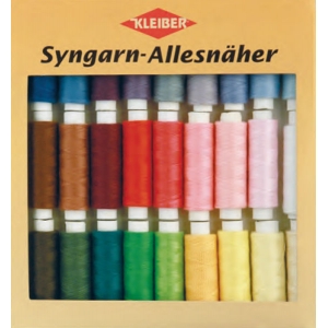 710-13 Kleiber Набор швейных ниток № 60, 100% полиэстер, 30шт по 100м в упаковке