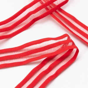 Резинка бретелечная МО-331 2,5см красный 1 метр