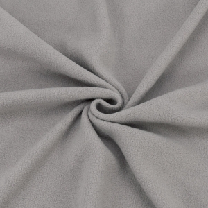 Ткань на отрез флис 16-3802 цвет Светло-серый (односторонний)