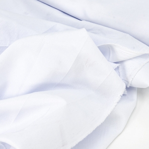 Мерный лоскут габардин №01 цвет белый 3,6 м