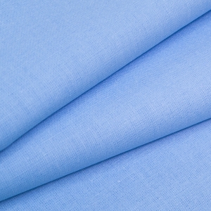 Ткань на отрез бязь ГОСТ Шуя 220 см 12410 цвет голубой 1