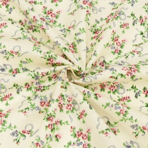 Маломеры поплин 150 см 3920 Нежный букет 3,7 м