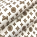 Рубашечная ткань на отрез Элиф LV-4 б/з цвет коричневый