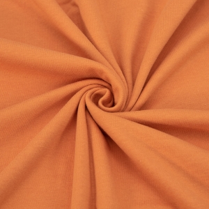 Мерный лоскут кулирка M-3076 цвет оранжевый 1,1 м