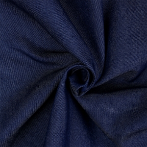 УЦЕНКА ткань на отрез джинс TBY.Jns.05 цвет темно-синий