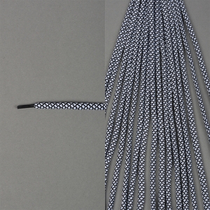 Шнурки TBY круглые 05мм арт.SLC017.10 длина 130 см двухцветные уп. 2 шт
