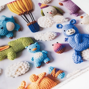 Мерный лоскут полисатин Вязаные игрушки 1,9 м