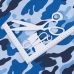 Ткань на отрез бязь ГОСТ Шуя 220 см 20126/2 Камуфляж цвет синий
