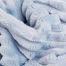 Плюш Минки Полоса Китай 180 см на отрез цвет голубой